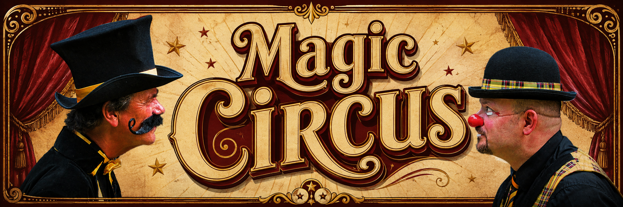 Magic Circus, Fredini et le clown Pépito.